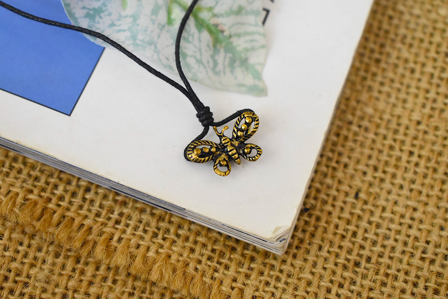 Flawless Butterfly Insect Sterling-silver Pewter Brass Necklace Pendant Jewelry