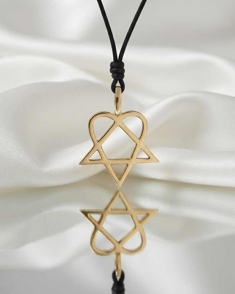 HIM Heartagram Silver Pewter Gold Brass Necklace Pendant Jewelry