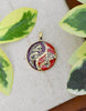 Tiger Dragon Colorful Yin Yang Handmade Brass Necklace Pendant Feng Shui Jewelry