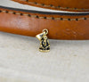 Ganesh Hindu92.5 Sterling Silver Brass Elephant God Necklace Pendant Jewelry