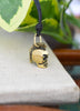 Skull Punk Mohawk 92.5 Sterling Silver Gold Brass Charm Necklace Pendant Jewelry