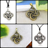 Ouroboros Snake Lying 92.5 Sterling Silver Pewter Brass Charm Necklace Pendant Jewelry