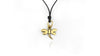 Cute Mini Butterfly Sterling-silver Pewter Brass Charm Necklace Pendant Jewelry
