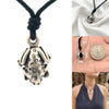 Frog Toad Prince 92.5 Sterling Silver Gold Brass Charm Necklace Pendant Jewelry (Copy)