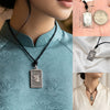 Rectangle Chinese Zodiac Sterling Silver Pewter Brass Necklace Pendant Jewelry