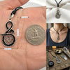 Pentagram Snake 92.5 Sterling Silver Necklace Pendant Jewelry