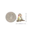 Adorable Mini Ceramic Animal Figurine – Porcelain Miniature Collectible Decor