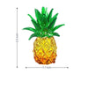 Hawaii Pineapple Handmade Blown Glass Figurines Art Collectible Tropical Gift