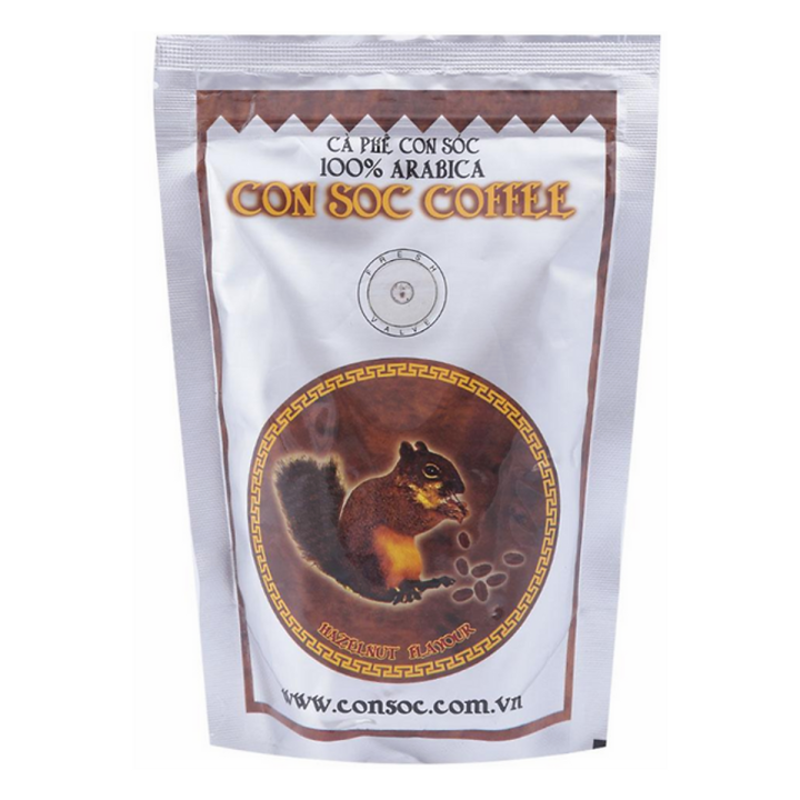 Con Soc Hazelnut Flavor & Arabica Hazelnut Flavor Blue & Brown Label Coffee Ground Coffee 100g