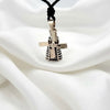 Vintage Dutch Windmill 92.5 Sterling Silver Necklace Pendant Jewelry.