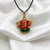Ganesh Gold Plated 92.5 Sterling Silver Necklace Pendant Jewelry
