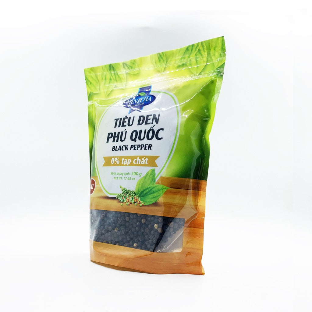 Minh Ha Foods Phu Quoc Black & White Pepper - Vietnamese Traditional Spices