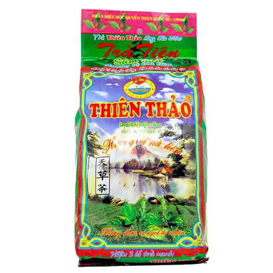 Thien Thao Vietnamese Pandan Green Tea, Tra Sam Dua Pha Tra Da 300g (10.5oz)