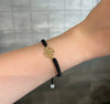 Handmade Celtic Shield Knot Bracelet – Circular Cotton Protection Bracelet - Celtic Jewelery