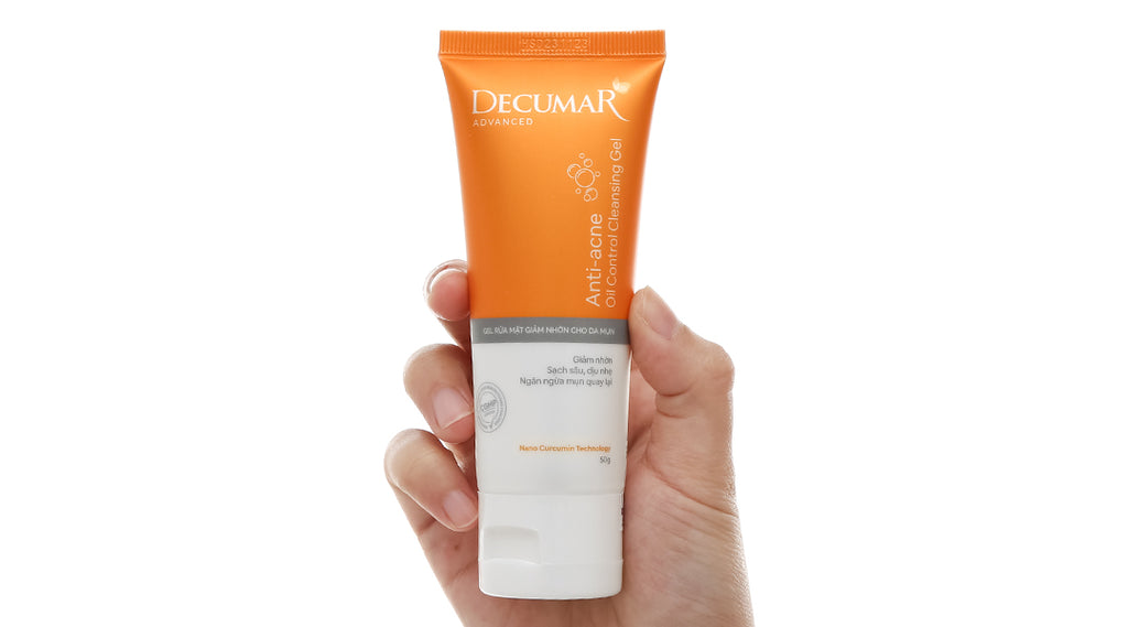 Decumar Anti-acne Brightening Cleansing Milk Advanced- Sua Rua Mat Ngua Mun Decumar - Skincare Vietnam CVI Pharma