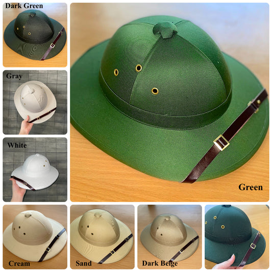 Vietnamese Army Non Coi Vintage Historical Wide-Brimmed Hat: Durable, Waterproof, and Timeless