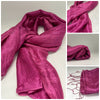 100% Vietnamese Fabric Scarf Shawl Pashmina 64 x 23.5 inch Large Soft Highest Quality