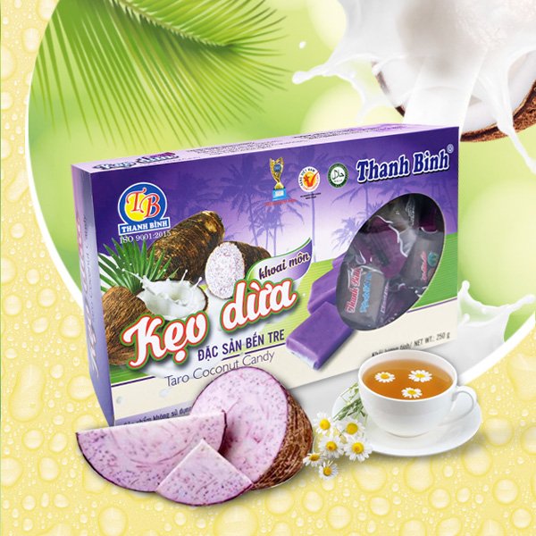 Thanh Binh Vietnamese Coconut Candy & Banana Candy -Vietnam Ben Tre ’s Specialties