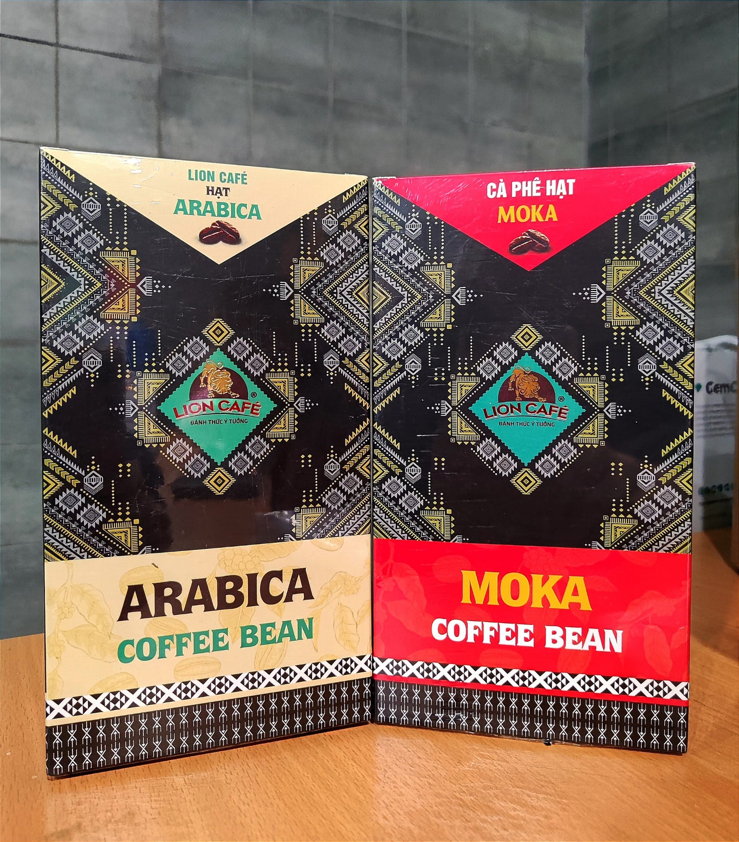 Lion Cafe - Arabica & Moka Coffee Bean 300g