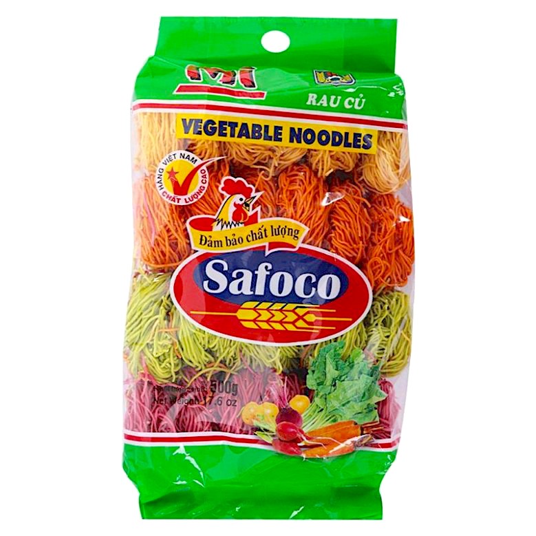 Safoco Vietnamese Egg Noodles & Vegetable Noodles Premium Quality