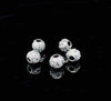 925 Sterling Silver Medium Beads For Bracelet Necklace Jewelry Making Supplies