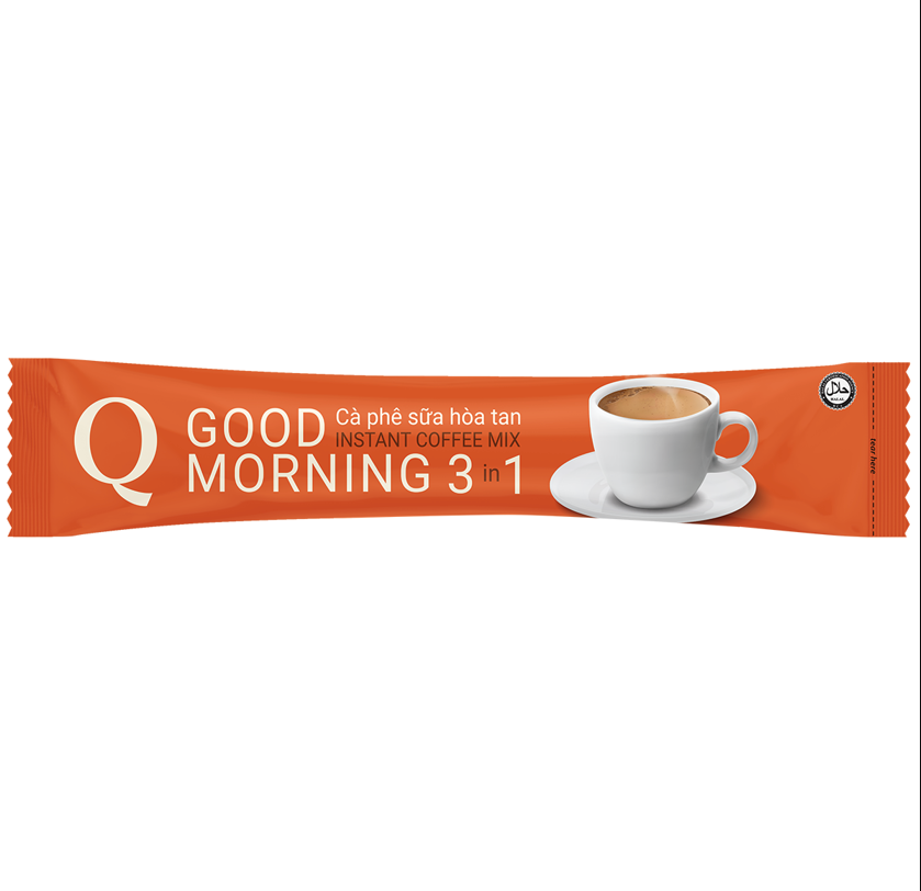 Tran Quang Cafe Good Morning, Ngon & Arabica Vietnamese Instant Coffee Mix 3 in 1