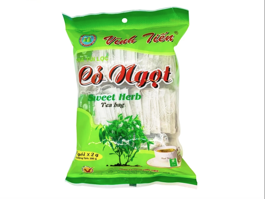 Vinh Tien Sweet Herb Tea Bags Vĩnh Tiến - Pack of 100 Bags