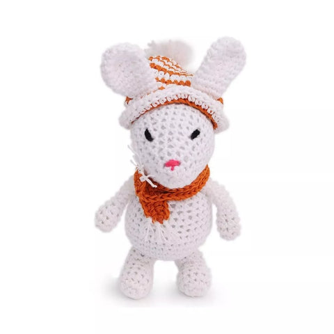 Cute Giraffe Handmade Amigurumi Stuffed Toy Knit Crochet Doll VAC