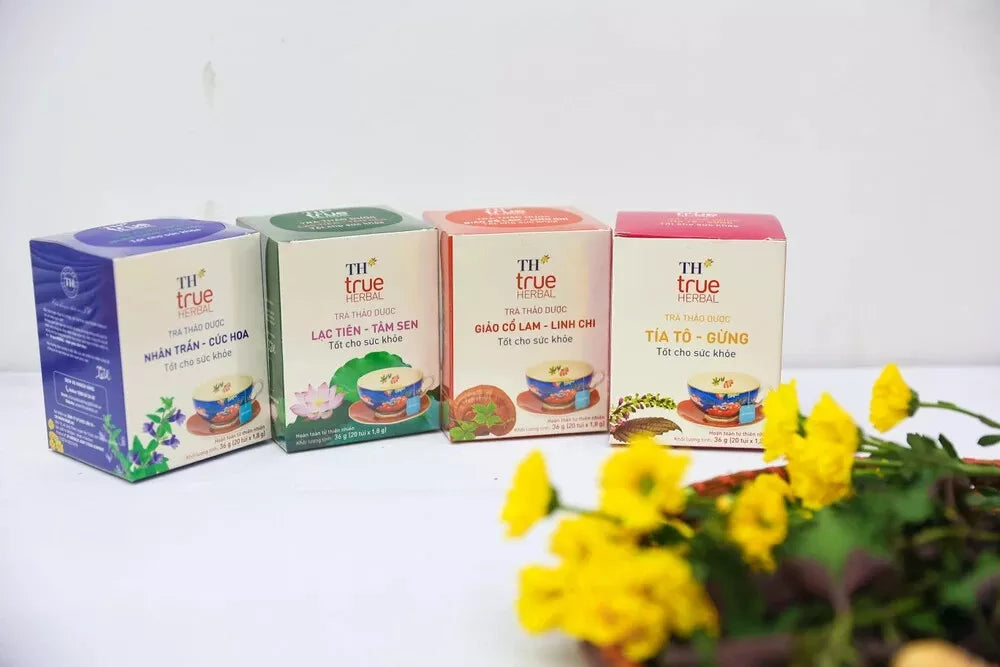 TH True Mart Vietnamese Herbal Tea 20 bags x 1.8g Healthy Fragrant Sleep Well