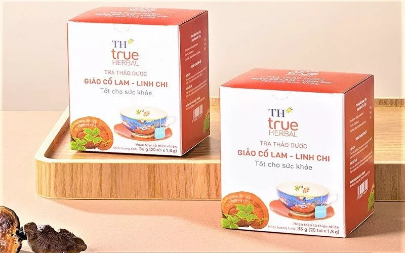 TH True Mart Vietnamese Herbal Tea 20 bags x 1.8g Healthy Fragrant Sleep Well