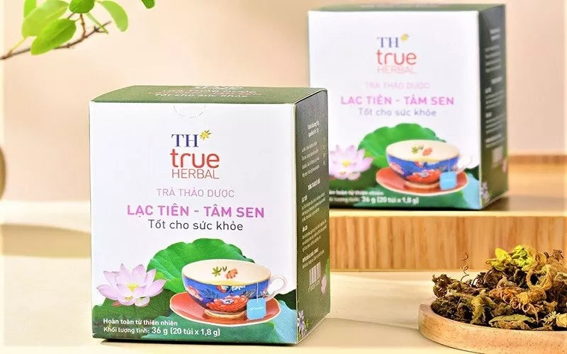 TH True Mart Vietnamese Herbal Tea 20 bags x 1.8g Healthy Fragrant Sleep Well
