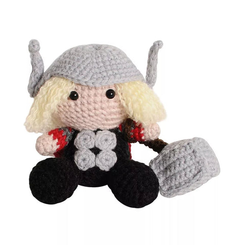 Cute Giraffe Handmade Amigurumi Stuffed Toy Knit Crochet Doll VAC