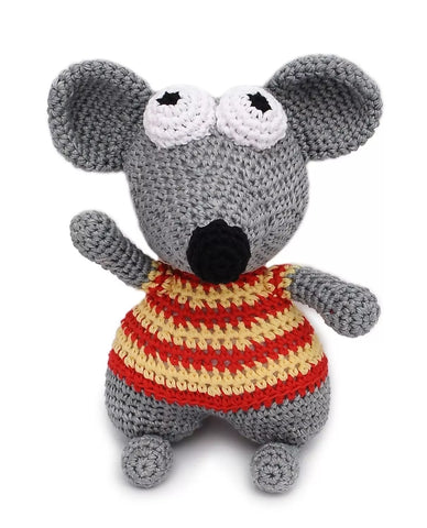 Cute Giraffe Handmade Amigurumi Stuffed Toy Knit Crochet Doll VAC