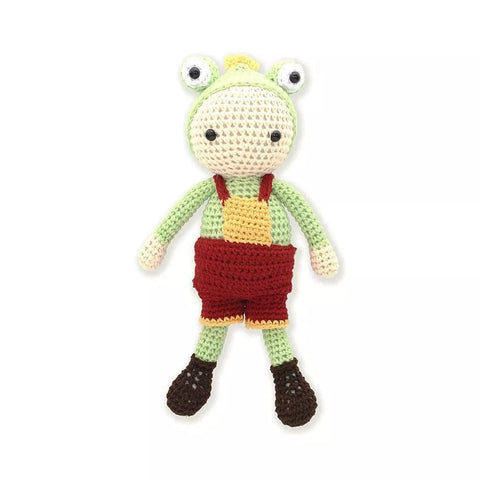 Cute Giraffe Handmade Amigurumi Stuffed Toy Knit Crochet Doll VAC