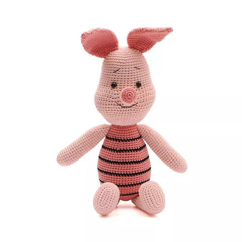 Cute Giraffe Handmade Amigurumi Stuffed Toy Knit Crochet Doll VAC