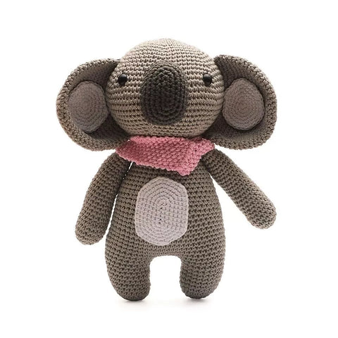 Cute Giraffe Handmade Amigurumi Stuffed Toy Knit Crochet Doll VAC
