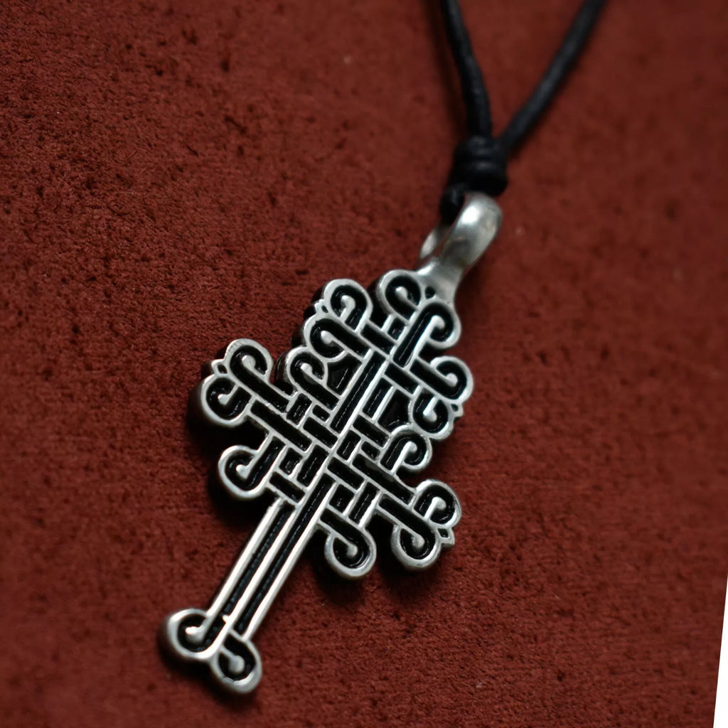 New Tree of Life Celtic Cross Silver Pewter Charm Necklace Pendant Jewelry