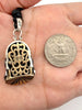 Clown Mime Circus Art 92.5 Sterling Silver Charm Necklace Pendent Jewelry