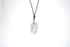 Fishing Hook Stainless Steel & 18K Gold Necklace Pendant Jewelry