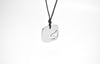 Double Heart Stainless Steel Necklace Pendant Jewelry