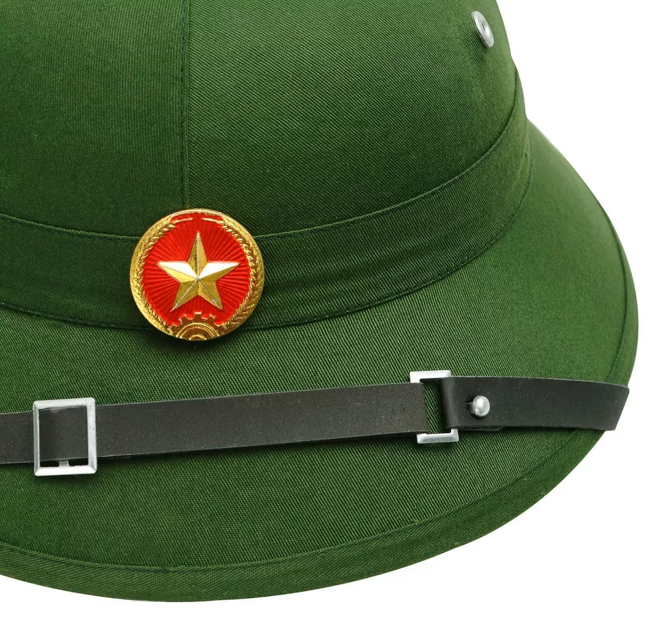 Vietnamese Army Surplus North Vietnamese VC Viet Cong Pith Helmet Hat Vietnam