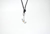 Vintage Anchor Stainless Steel & 18K Gold Necklace Pendant Jewelry
