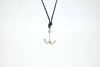 Vintage Anchor Stainless Steel & 18K Gold Necklace Pendant Jewelry