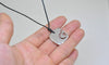Double Heart Stainless Steel Necklace Pendant Jewelry