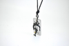 Couple Dolphin Stainless Steel & 18K Gold Necklace Pendant Jewelry