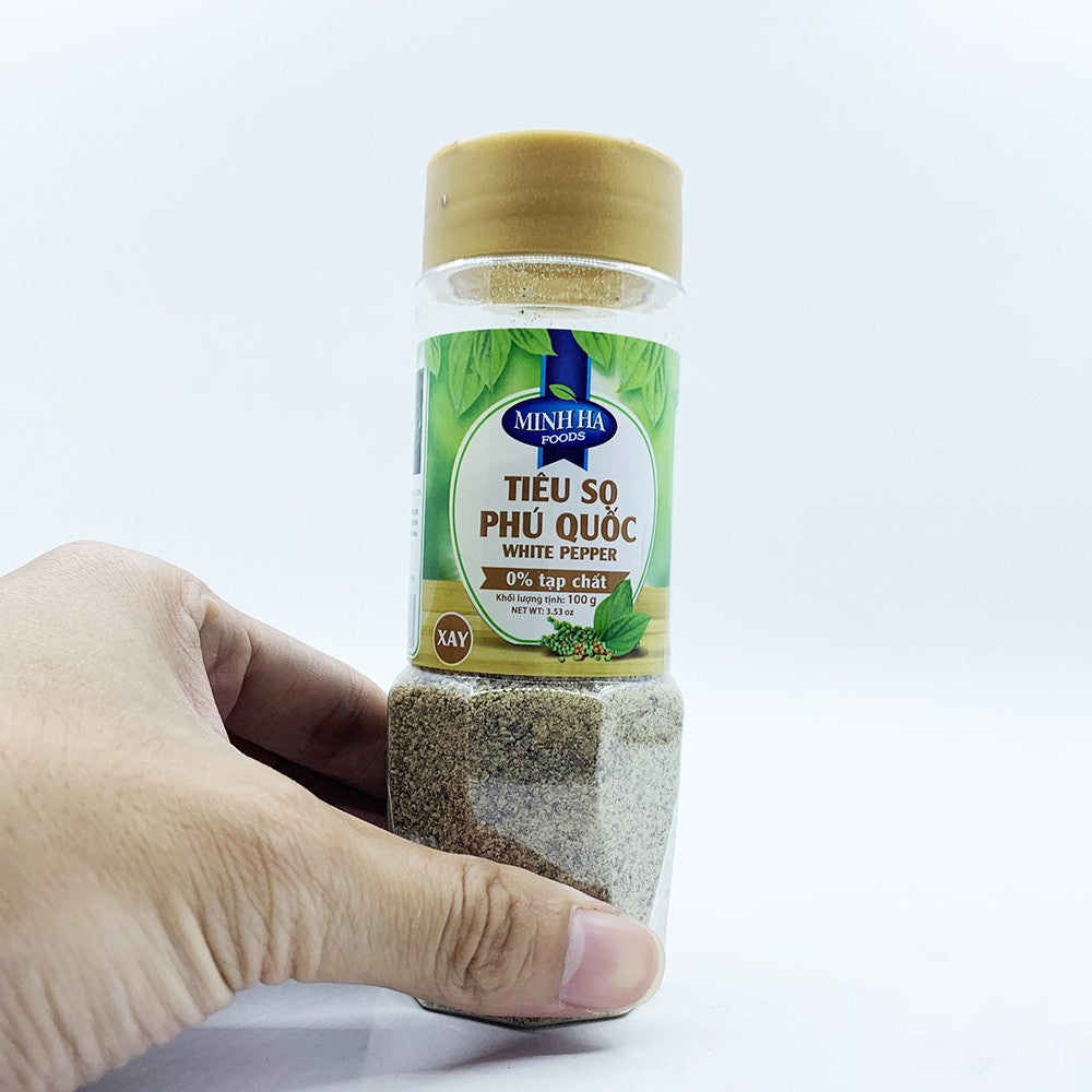 Minh Ha Foods Phu Quoc Black & White Pepper - Vietnamese Traditional Spices