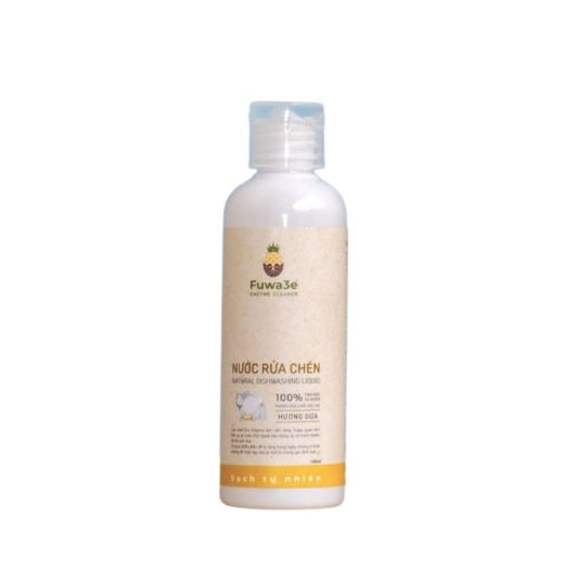 Fuwa3e 100% Pure Organic Enzyme Dishwashing Liquid - Safe For Babies, Protects Hands.