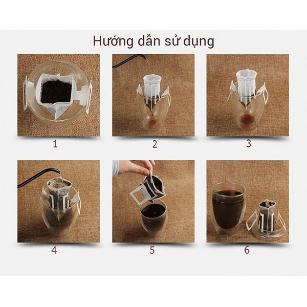 50 100 200 x Vietnamese Coffee Paper Cloth Coffee Filter VietsWay USA Seller