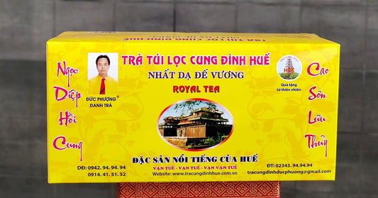Cung Dinh Hue Tea Bags - Hue Imperial Tea Bags- Royal Tea Vietnamese Tea