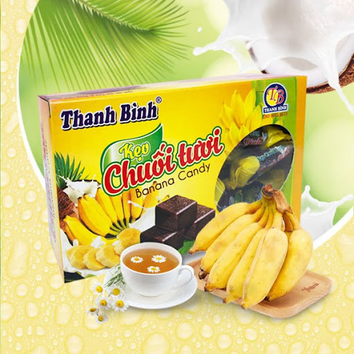 Thanh Binh Vietnamese Coconut Candy & Banana Candy -Vietnam Ben Tre ’s Specialties